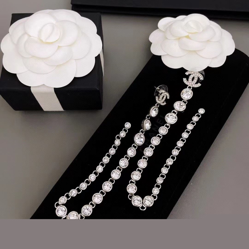 Ch*el earrings